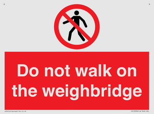 PV13378: Do not walk on the weighbridge