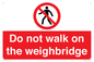 PV13378: Do not walk on the weighbridge