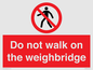 PV13378: Do not walk on the weighbridge
