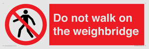 PV13378: Do not walk on the weighbridge