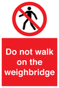 PV13378: Do not walk on the weighbridge