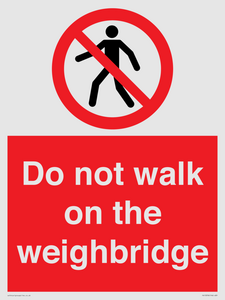 PV13378: Do not walk on the weighbridge
