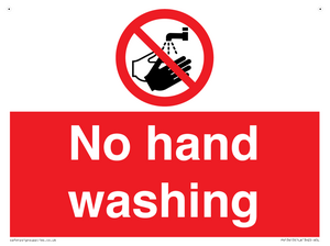 PV13413: No hand washing