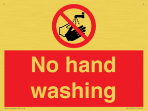 PV13413: No hand washing