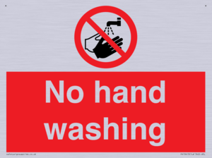 PV13413: No hand washing