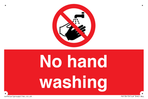 PV13413: No hand washing