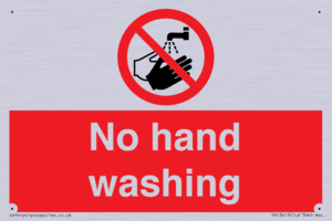 PV13413: No hand washing