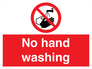 PV13413: No hand washing