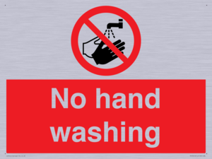 PV13413: No hand washing