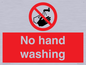 PV13413: No hand washing