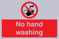 PV13413: No hand washing
