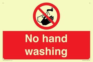 PV13413: No hand washing