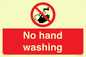 PV13413: No hand washing