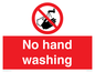 PV13413: No hand washing