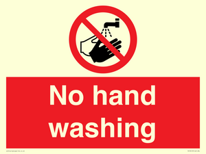 PV13413: No hand washing