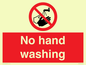 PV13413: No hand washing