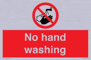 PV13413: No hand washing