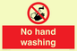 PV13413: No hand washing