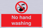 PV13413: No hand washing