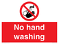 PV13413: No hand washing