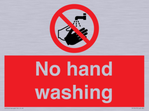 PV13413: No hand washing