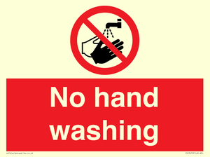 PV13413: No hand washing