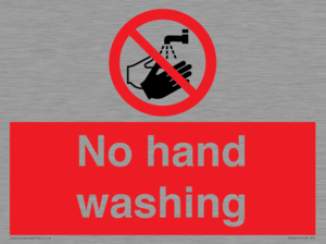 PV13413: No hand washing