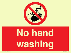 PV13413: No hand washing