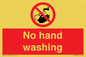 PV13413: No hand washing