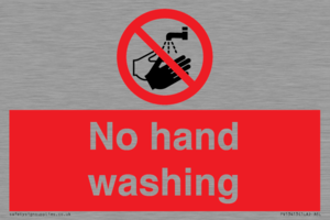 PV13413: No hand washing