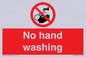 PV13413: No hand washing