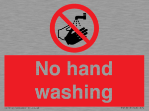PV13413: No hand washing