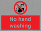 PV13413: No hand washing