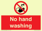 PV13413: No hand washing
