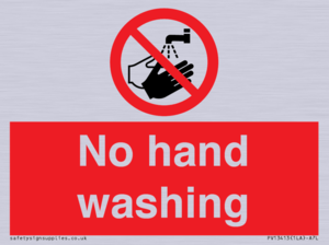 PV13413: No hand washing