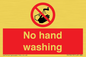 PV13413: No hand washing