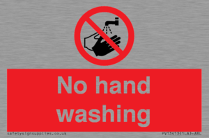 PV13413: No hand washing