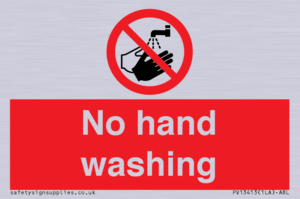 PV13413: No hand washing