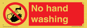 PV13413: No hand washing