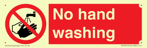 PV13413: No hand washing