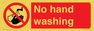 PV13413: No hand washing