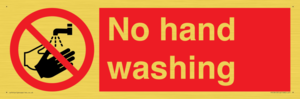 PV13413: No hand washing