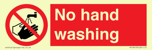 PV13413: No hand washing