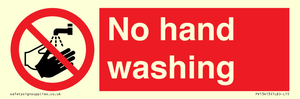 PV13413: No hand washing