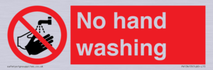 PV13413: No hand washing