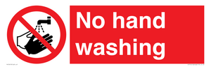PV13413: No hand washing