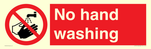 PV13413: No hand washing