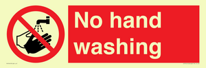 PV13413: No hand washing