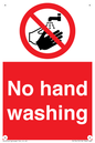 PV13413: No hand washing