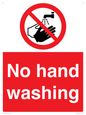 PV13413: No hand washing